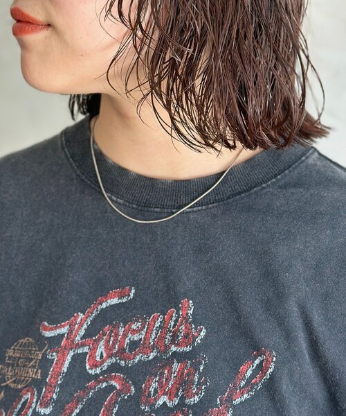 CPCM（シーピーシーエム）の「カラーパウダーロンT（Tシャツ/カットソー・レディース・ブラック/レッド/ブラウン/グリーン・MEDIUM/LARGE）」の12枚目の写真