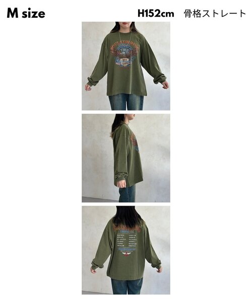 CPCM（シーピーシーエム）の「カラーパウダーロンT（Tシャツ/カットソー・レディース・ブラック/レッド/ブラウン/グリーン・MEDIUM/LARGE）」の20枚目の写真