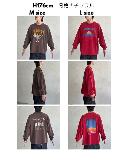 CPCM（シーピーシーエム）の「カラーパウダーロンT（Tシャツ/カットソー・レディース・ブラック/レッド/ブラウン/グリーン・MEDIUM/LARGE）」の22枚目の写真