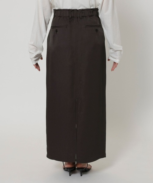 BABYLONE（バビロン）の「アセテートメローIラインスカート（スカート・レディース・アイボリー/チャコール・36inch/38inch）」の20枚目の写真