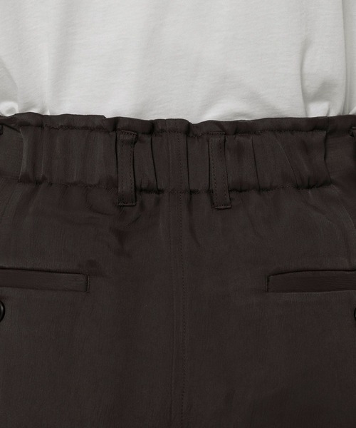 BABYLONE（バビロン）の「アセテートメローIラインスカート（スカート・レディース・アイボリー/チャコール・36inch/38inch）」の21枚目の写真