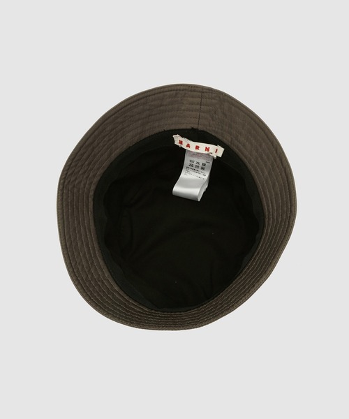 MARNI（マルニ）の「TAFFETA / マルニロゴハット（ハット・レディース・オリーブ・M）」の5枚目の写真
