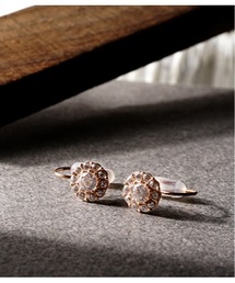 itam（アイタム）の「【itam】アイタム/ ステンレス パヴェ ノンホールピアス（イヤリング）」