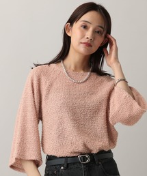 MATINEE LINE/フラッフィフレアショルダー5分袖プルオーバー/583878
