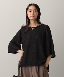 MATINEE LINE/フラッフィフレアショルダー5分袖プルオーバー/583878