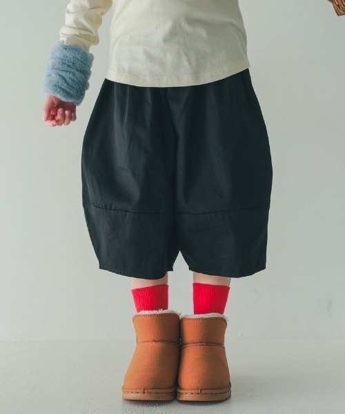 NHT（エヌエイチティー）の「NHT/エヌエイチティー バルーンパンツ（その他パンツ・キッズ・カーキ/ブラック・140cm/130cm/120cm/110cm/160cm/150cm）」の2枚目の写真