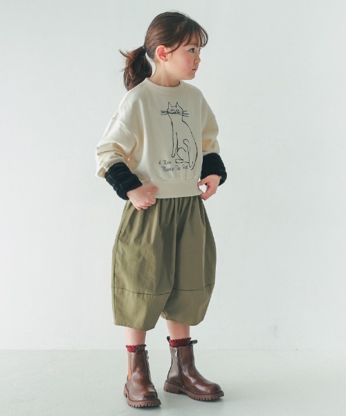 NHT（エヌエイチティー）の「NHT/エヌエイチティー バルーンパンツ（その他パンツ・キッズ・カーキ/ブラック・140cm/130cm/120cm/110cm/160cm/150cm）」の17枚目の写真