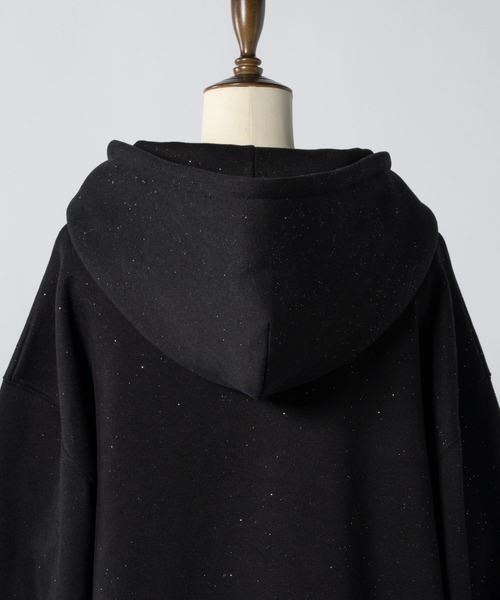Lame coco zip-up hoodie / ラメココジップアップフーディー