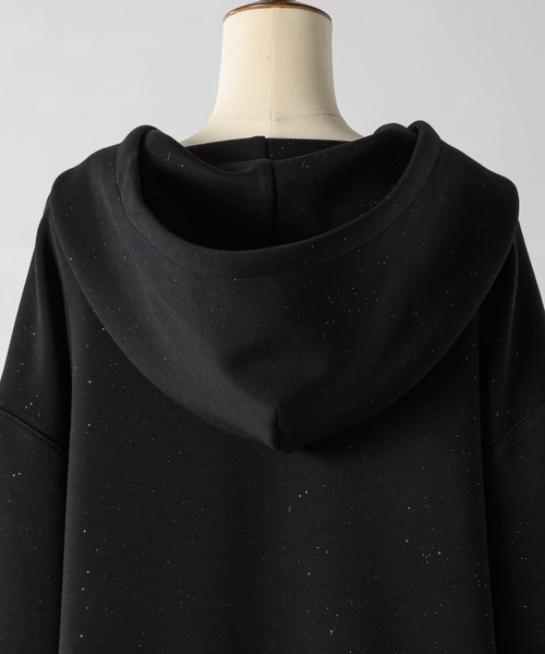 Lame coco zip-up hoodie / ラメココジップアップフーディー（パーカー
