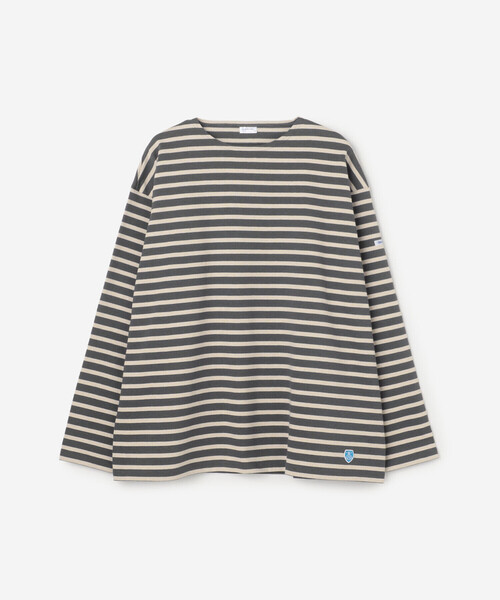 ORCIVAL（オーシバル）の「ORCIVAL | コットンロード ワイドTシャツ MEN（Tシャツ/カットソー・メンズ・ホワイト系その他5/ブラウン系その他/ダークブラウン/ブルー系その他/グレイッシュベージュ/ブラック/グレー系その他・3/4/5）」の4枚目の写真