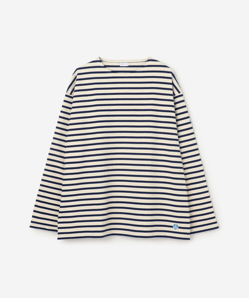 ORCIVAL（オーシバル）の「ORCIVAL | コットンロード ワイドTシャツ MEN（Tシャツ/カットソー・メンズ・ホワイト系その他5/ブラウン系その他/ダークブラウン/ブルー系その他/グレイッシュベージュ/ブラック/グレー系その他・3/4/5）」の2枚目の写真