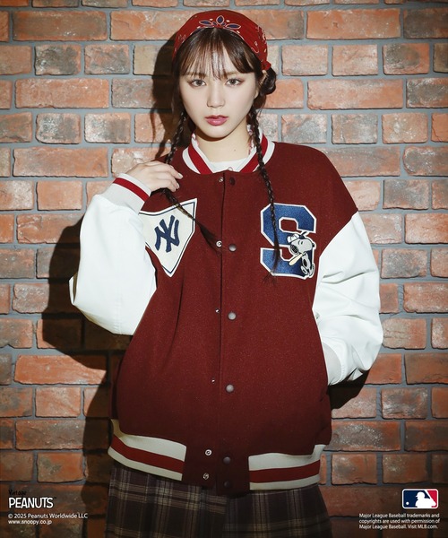 ニラタマ Perushu × MLB Athleticsコラボスタジャン ニラタマ Perushu × MLB Athleticsコラボスタジャン Perushu