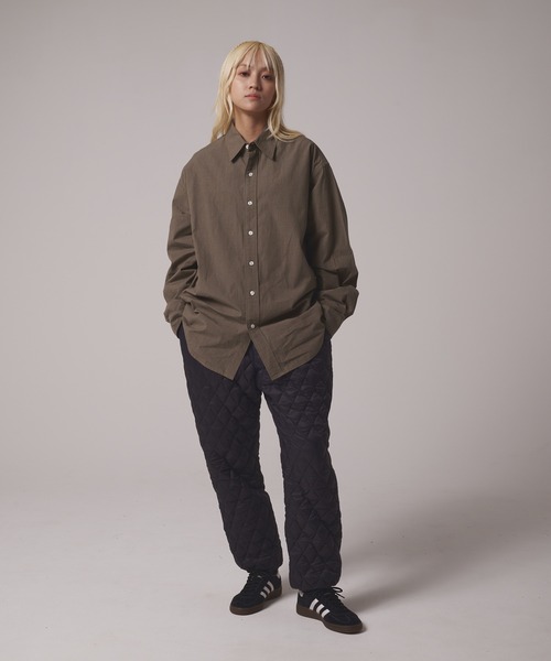 FIRST DOWN(ファーストダウン)の「グラフチェック ロングスリーブシャツ(シャツ/ブラウス・メンズ・オリーブ/ブラック・L/M/XL)」の18枚目の写真