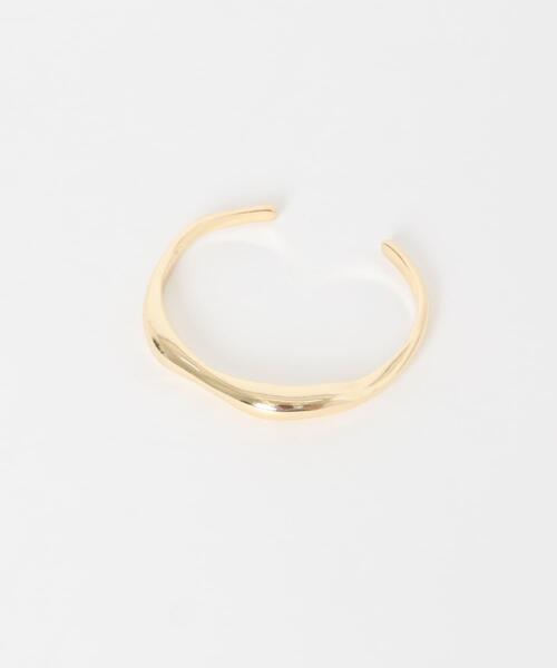 SMELLY（スメリー）の「ニュアンスメタルバングル（ブレスレット・レディース・ゴールド・-）」の3枚目の写真