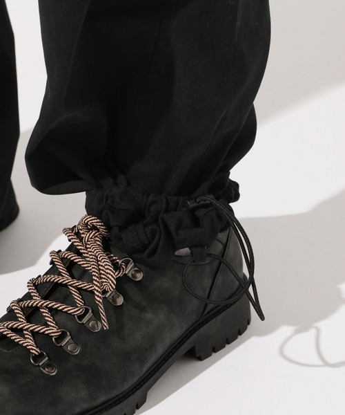 niko and...（ニコアンド）の「ナイロンコットンオーバーカーゴパンツ（カーゴパンツ・メンズ・オリーブ/ブラック/アイボリー・LARGE/MEDIUM）」の7枚目の写真