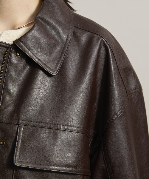 【値下げ】ラフォンタナマジョーレ　 黒 レザーライダースジャケット ラフォンタナマジョーレ 黒 レザーライダースジャケット