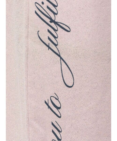 jouetie（ジュエティ）の「ラメスウェットルーズパンツ【セットアップ対応】（スウェットパンツ・レディース・グレー/ピンク・MEDIUM）」の19枚目の写真