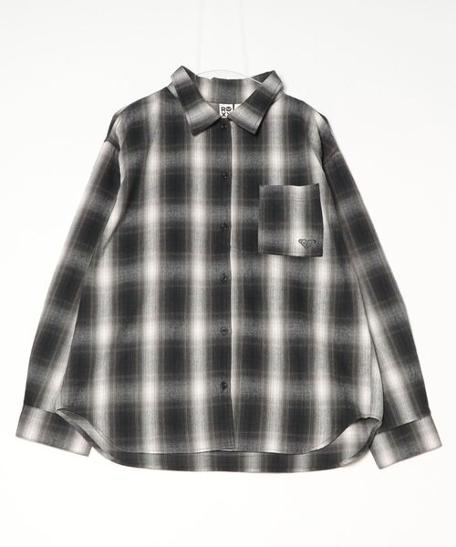 ROXY（ロキシー）の「ロキシー ROXY LOOK UP（シャツ/ブラウス・レディース・ブルー/ブラック・M/L）」の2枚目の写真