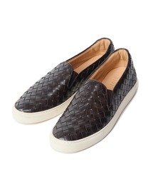 MEN'S BIGI | イントレチャートレザースニーカー(スリッポン)