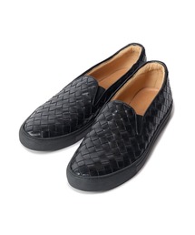 MEN'S BIGI | イントレチャートレザースニーカー(スリッポン)