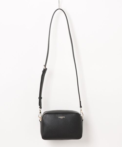 LACOSTE（ラコステ）の「《LACOSTE》CROSSOVER BAG（ショルダーバッグ・レディース・ベージュ/ブルー/ブラック・フリー）」の2枚目の写真