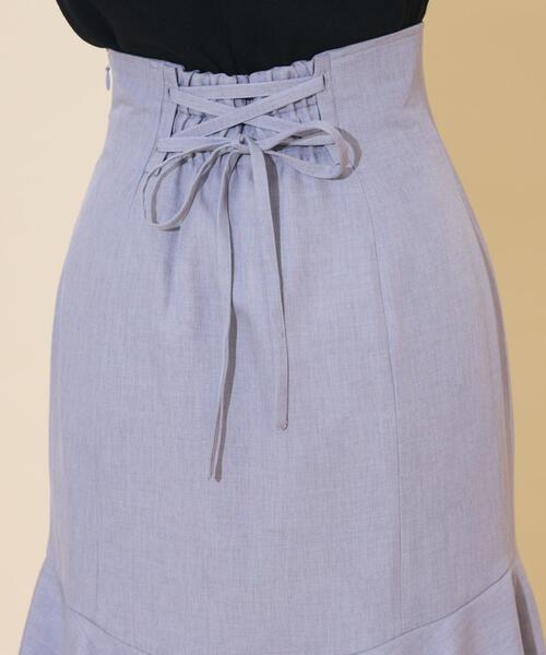 WILLSELECTION（ウィルセレクション）の「アシメレイヤードハイウエストスカート（スカート・レディース・ボルドー/パープル/チャコールグレー・FREE）」の21枚目の写真