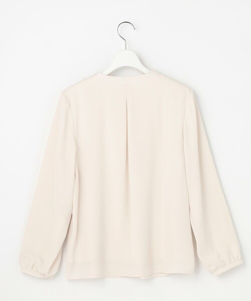 ANY SIS（エニィスィス）の「【裏起毛】エニポカ バンドカラー ブラウス（シャツ/ブラウス・レディース・ブラック系3/アイボリー系・MEDIUM）」の10枚目の写真