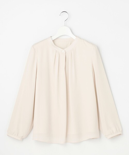 ANY SIS（エニィスィス）の「【裏起毛】エニポカ バンドカラー ブラウス（シャツ/ブラウス・レディース・ブラック系3/アイボリー系・MEDIUM）」の16枚目の写真