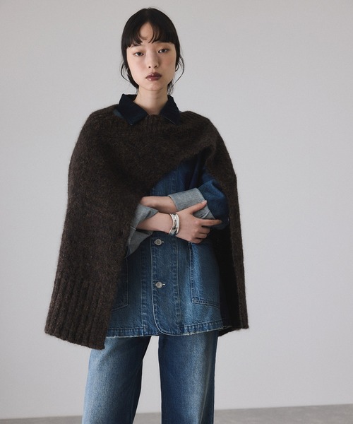 ヘムヘム② ur's]前後2wayペプラムニットトップス | KOBUNSHA SELECT SHOP