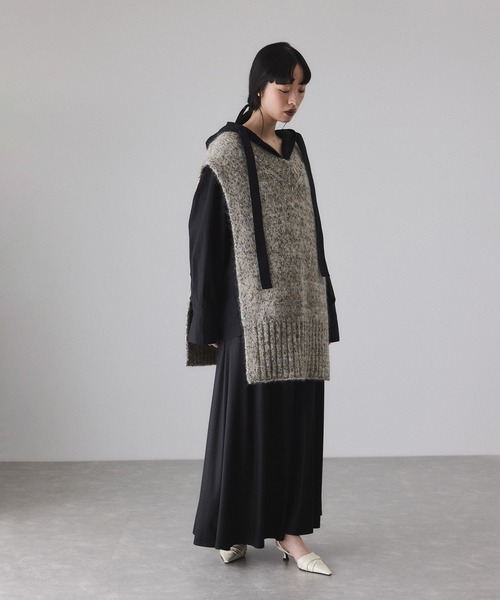 セール】2WAYムリネニットベスト（ベスト）｜ADAM ET ROPE