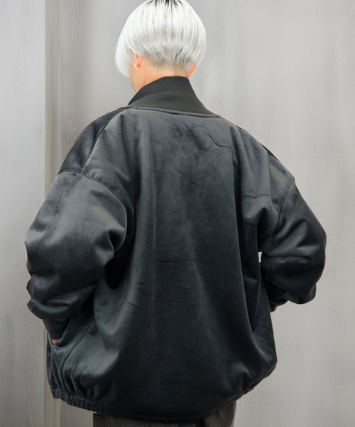 ELVIRA ベロアMA-1 ブルゾン ジャケット ELVIRA エルヴィラ ベロア MA-1 黒 希少 キルティング 短丈 - メルカリ