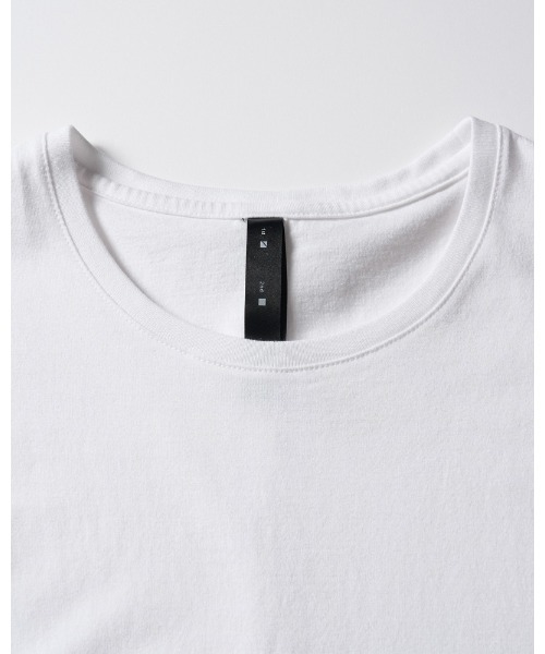 wjk(ダヴルジェイケイ)の「wide cut-off crew-neck S/S(Tシャツ/カットソー・メンズ・ホワイト/ブラック・X-LARGE/LARGE/MEDIUM/SMALL)」の12枚目の写真