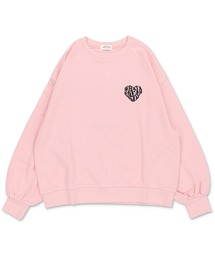 peate ロゴスウェット ピンクXL VOGUE_Sweatshirt_Peach_Classic