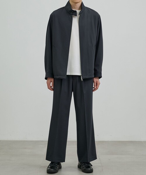 UNITED TOKYO（ユナイテッドトウキョウ）の「TECHNO WOOL セミフレアパンツ（その他パンツ・メンズ・ダークグレー/ブラック・1/2）」の19枚目の写真