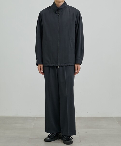 UNITED TOKYO（ユナイテッドトウキョウ）の「TECHNO WOOL セミフレアパンツ（その他パンツ・メンズ・ダークグレー/ブラック・1/2）」の20枚目の写真