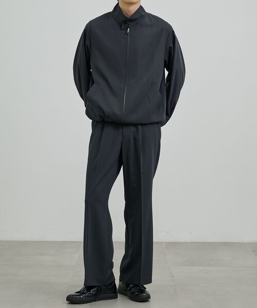 UNITED TOKYO（ユナイテッドトウキョウ）の「TECHNO WOOL セミフレアパンツ（その他パンツ・メンズ・ダークグレー/ブラック・1/2）」の22枚目の写真