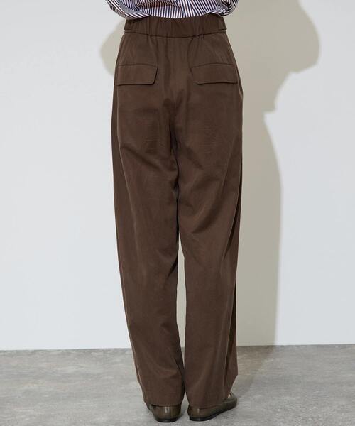 Liesse（リエス）の「タックバレルパンツ（その他パンツ・レディース・ブラウン/ブラック・2/3）」の13枚目の写真