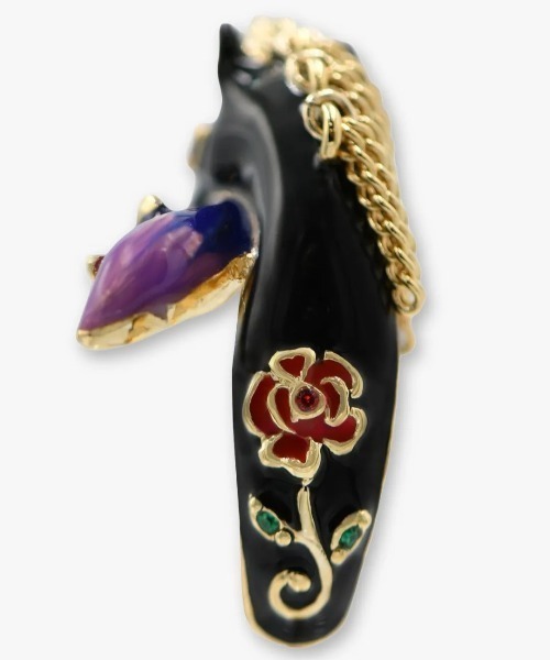 ANNA SUI（アナスイ）の「ユニコーンモチーフ リング（リング・レディース・ブラック・LL/L）」の2枚目の写真