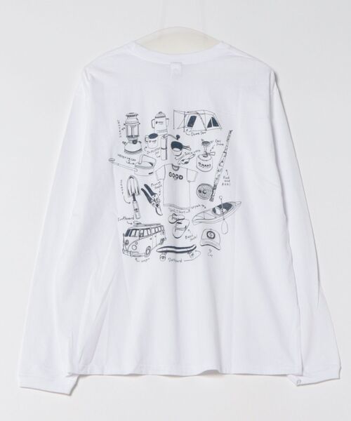 Good On（グッドオン）の「Good On/グッドオン　GOOD GEAR L/S CREW TEE EX（Tシャツ/カットソー・メンズ・ブルー系その他/ホワイト/ブラック・LARGE/X-LARGE/MEDIUM）」の13枚目の写真