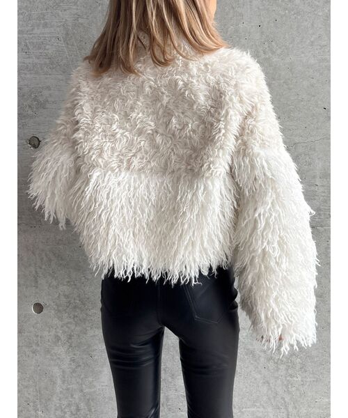 WEB限定】【TINY】switchingフェイクファーコート（ダウンジャケット