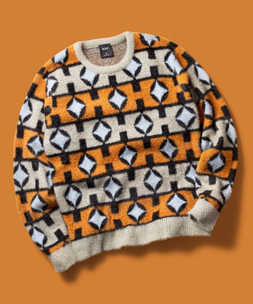 SPACE AGE CREWNECK SWEATER（ニット/セーター）｜HUF（ハフ）の