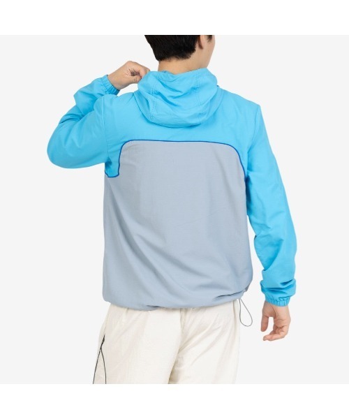 Reebok（リーボック）の「クラシックス ウインドフーディー / OVERHEAD WINDCHEATER（マウンテンパーカー・メンズ・ネイビー/クリアブルー・MEDIUM/LARGE/SMALL/X-LARGE）」の11枚目の写真