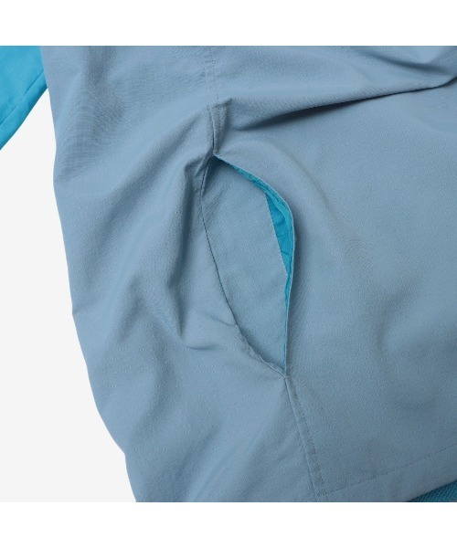 Reebok（リーボック）の「クラシックス ウインドフーディー / OVERHEAD WINDCHEATER（マウンテンパーカー・メンズ・ネイビー/クリアブルー・MEDIUM/LARGE/SMALL/X-LARGE）」の13枚目の写真