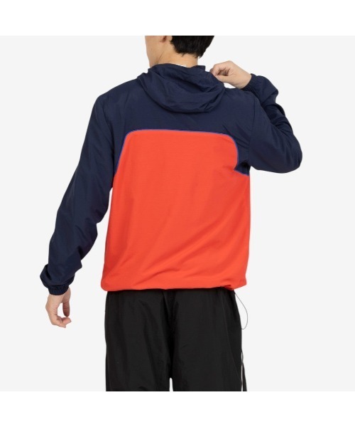 Reebok（リーボック）の「クラシックス ウインドフーディー / OVERHEAD WINDCHEATER（マウンテンパーカー・メンズ・ネイビー/クリアブルー・MEDIUM/LARGE/SMALL/X-LARGE）」の3枚目の写真