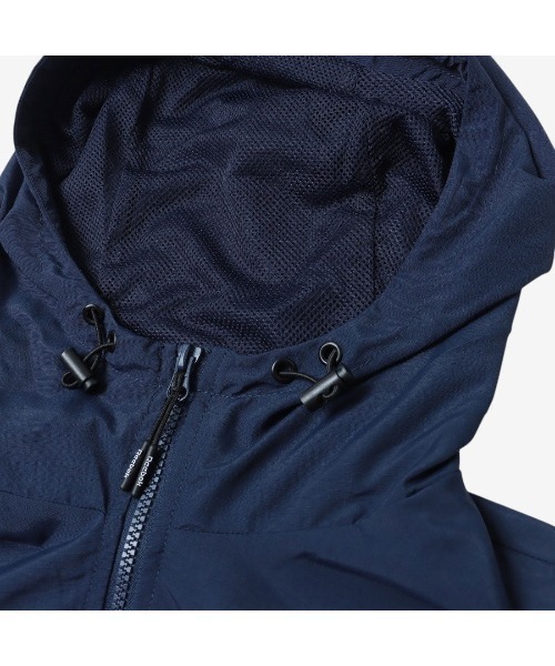 Reebok（リーボック）の「クラシックス ウインドフーディー / OVERHEAD WINDCHEATER（マウンテンパーカー・メンズ・ネイビー/クリアブルー・MEDIUM/LARGE/SMALL/X-LARGE）」の4枚目の写真