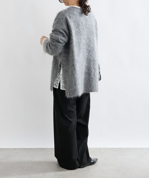 RIVE DROITE（リヴドロワ）の「【繊細なレースがアクセントに】フリルカラーレースブラウス（シャツ/ブラウス・レディース・オフホワイト/ブラック・FREE）」の19枚目の写真