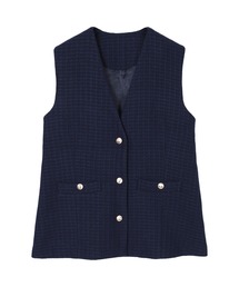 ur's（ユアーズ）の「ツイードジレベスト（ベスト）」