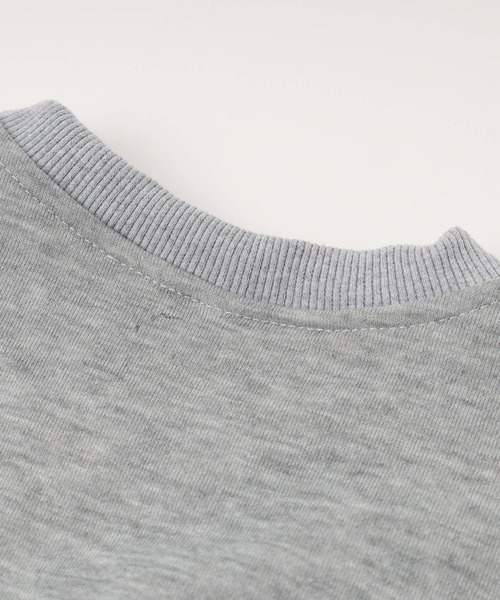 URBAN CHERRY（アーバンチェリー）の「サイドリボンデザイントレーナー（スウェット・キッズ・グレー・140cm/130cm/120cm/150cm）」の9枚目の写真
