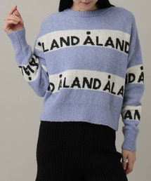 ALAND | 【UNISEX】ALAND/ラインジャガードプルオーバー(ニット/セーター)