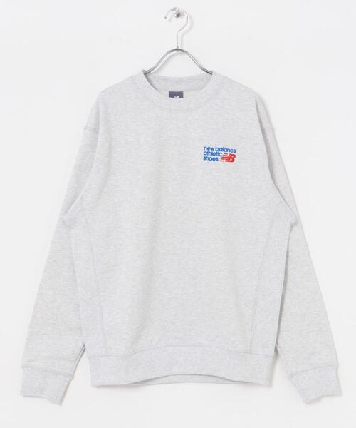 NEW BALANCE(ニューバランス)の「NEW BALANCE プレミアムロゴスウェットクルー(スウェット・メンズ・ブラック/グレー/ベージュ系その他・X-LARGE/LARGE/MEDIUM)」の3枚目の写真